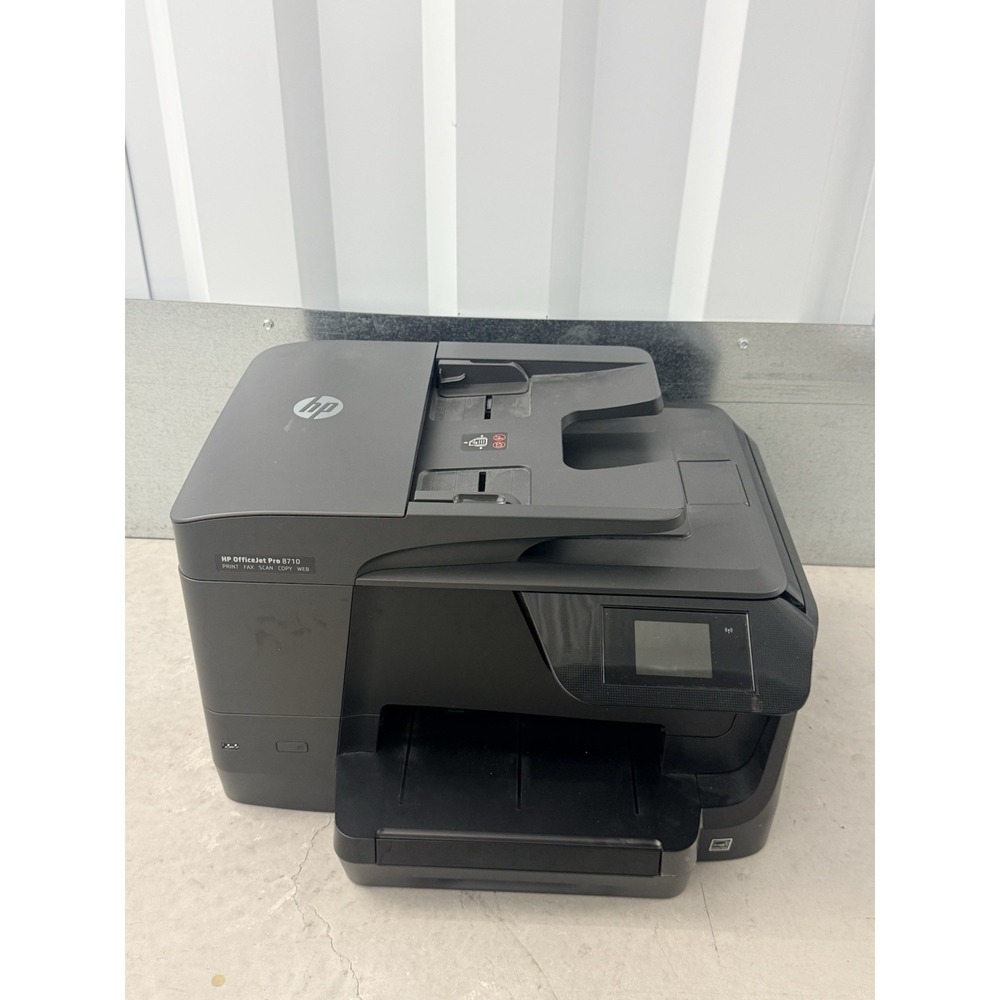 HP OfficeJet Pro 8710 All-in-One Wireless Inkjet Color Printer 952 Ink TESTED